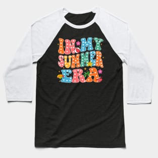 In My Summer Break Era Funny Last Day Of School Teacher Baseball T-Shirt